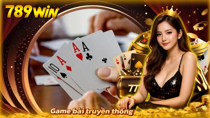 Nhiều trò chơi bài quen thuộc mang đến trải nghiệm giải trí đầy hấp dẫn