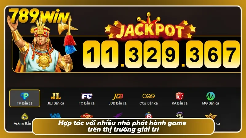 Hợp tác với nhiều nhà phát hành để tối ưu kho game