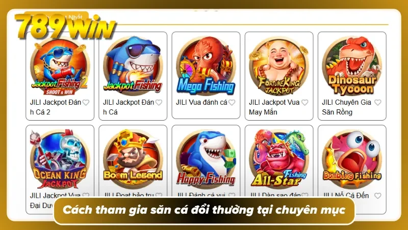 Quy trình tham gia săn sinh vật biển tại nền tảng