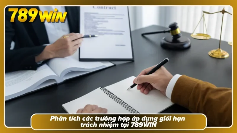 Miễn trừ trách nhiệm 789WIN với những tình huống áp dụng