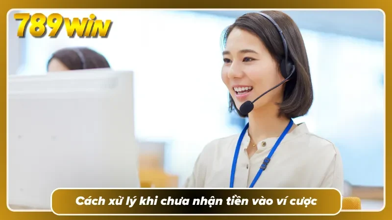Cách xử lý khi chưa nhận tiền vào ví cược cực kỳ hiệu quả 