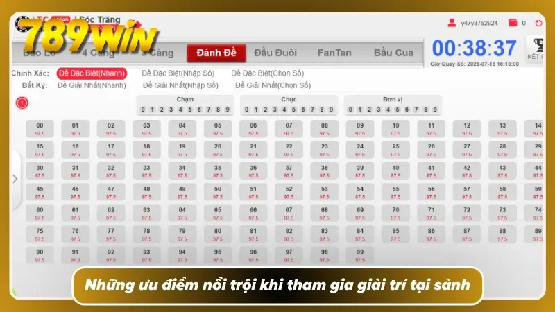 Xổ số 789WIN với những ưu điểm làm nên thương hiệu